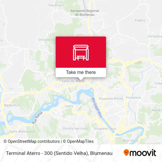 Terminal Aterro - 300 (Sentido Velha) map