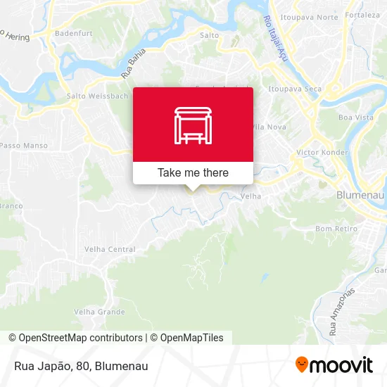 Rua Japão, 80 map