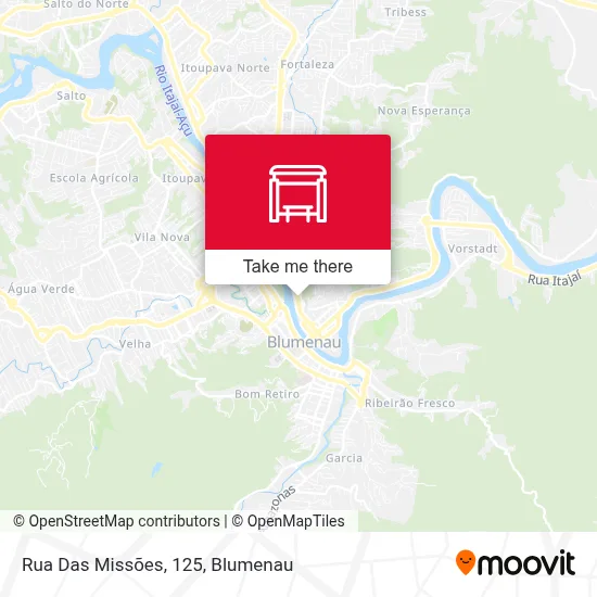 Rua Das Missões, 125 map