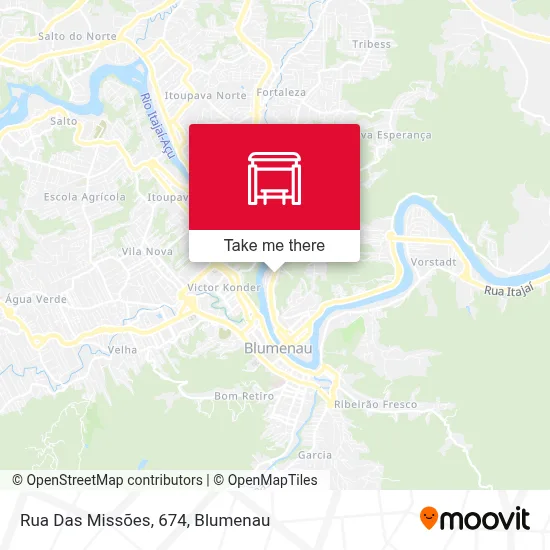 Rua Das Missões, 674 map
