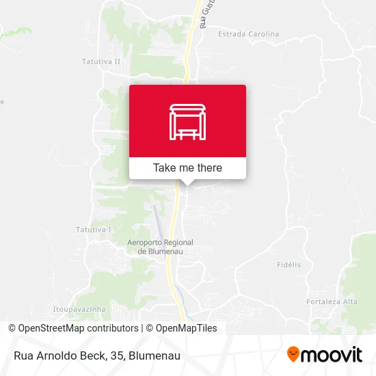 Rua Arnoldo Beck, 35 map