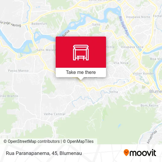 Rua Paranapanema, 45 map