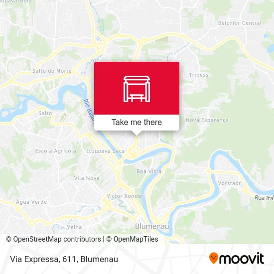 Via Expressa, 611 map