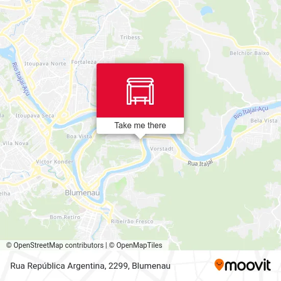 Rua República Argentina, 2299 map
