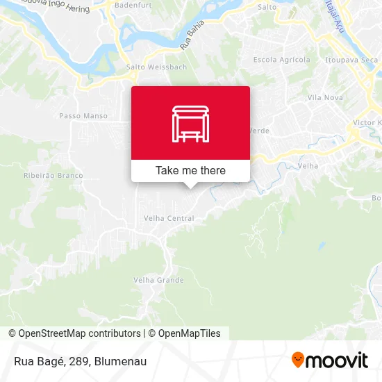 Rua Bagé, 289 map