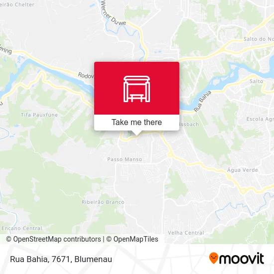 Rua Bahia, 7671 map