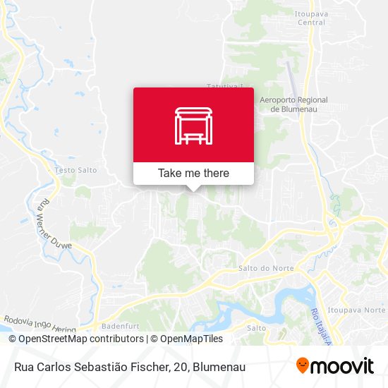 Rua Carlos Sebastião Fischer, 20 map