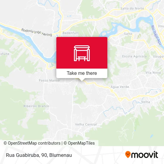 Rua Guabiruba, 90 map