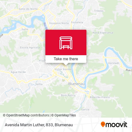 Avenida Martin Luther, 833 map