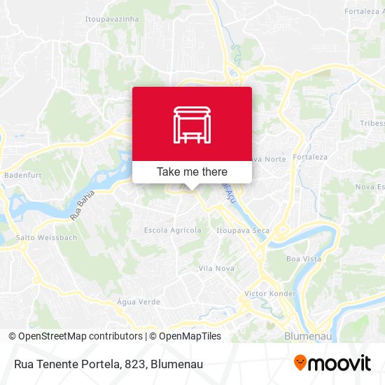 Rua Tenente Portela, 823 map