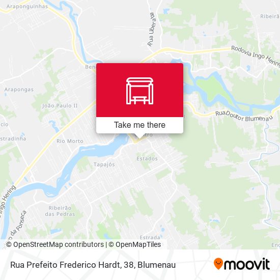 Rua Prefeito Frederico Hardt, 38 map