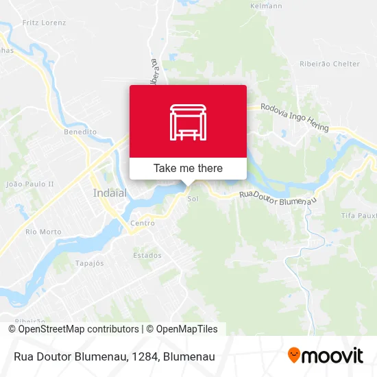 Rua Doutor Blumenau, 1284 map