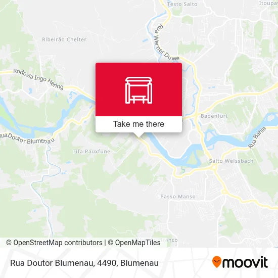 Rua Doutor Blumenau, 4490 map