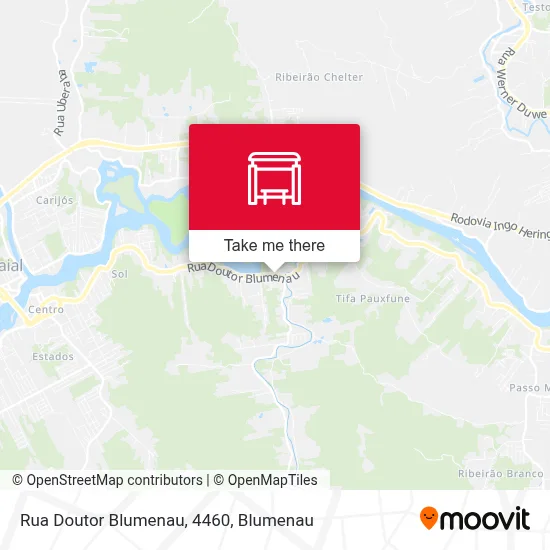 Rua Doutor Blumenau, 4460 map