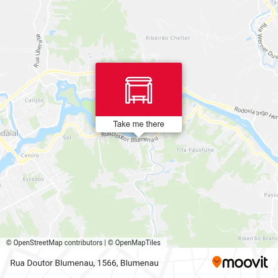 Rua Doutor Blumenau, 1566 map