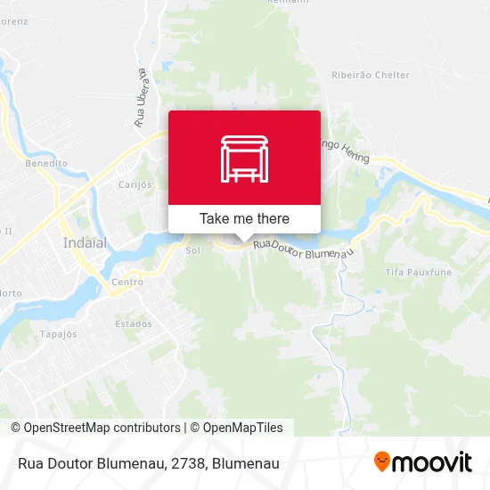 Rua Doutor Blumenau, 2738 map
