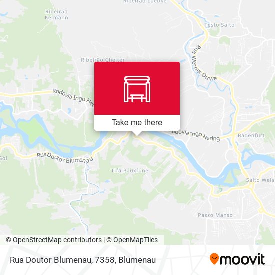 Rua Doutor Blumenau, 7358 map