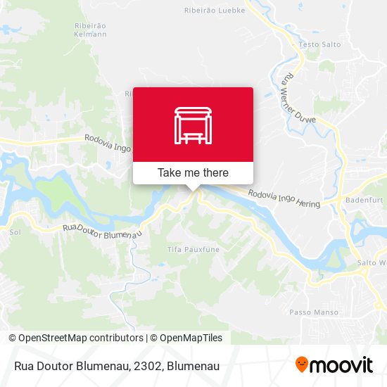 Rua Doutor Blumenau, 2302 map