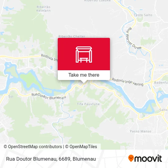 Rua Doutor Blumenau, 6689 map
