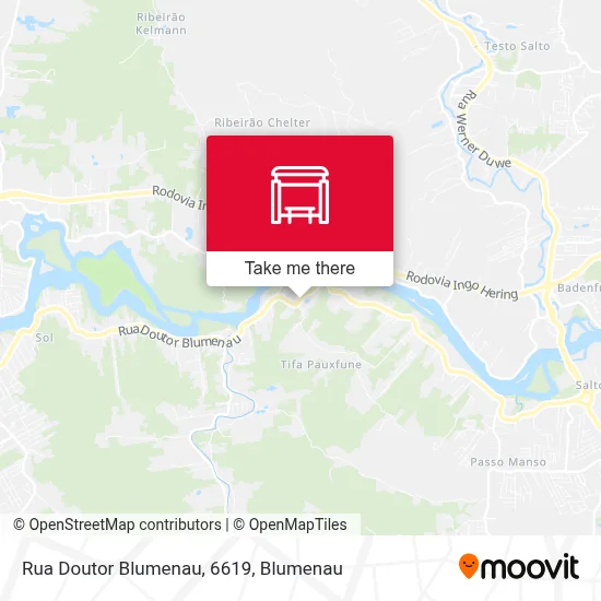 Rua Doutor Blumenau, 6619 map