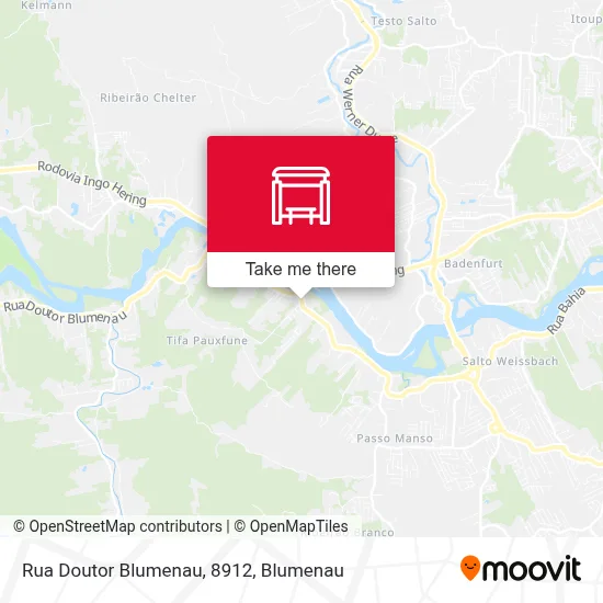 Rua Doutor Blumenau, 8912 map