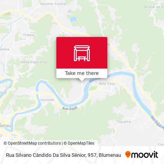 Rua Silvano Cândido Da Silva Sênior, 957 map