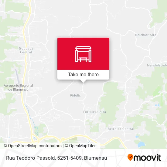 Rua Teodoro Passold, 5251-5409 map