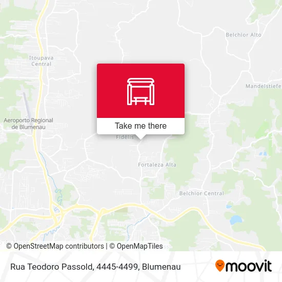 Rua Teodoro Passold, 4445-4499 map