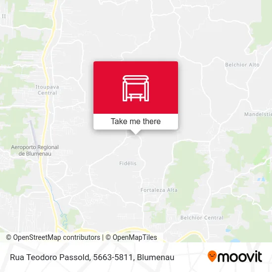 Rua Teodoro Passold, 5663-5811 map