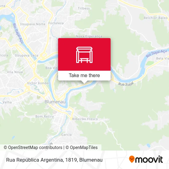 Rua República Argentina, 1819 map