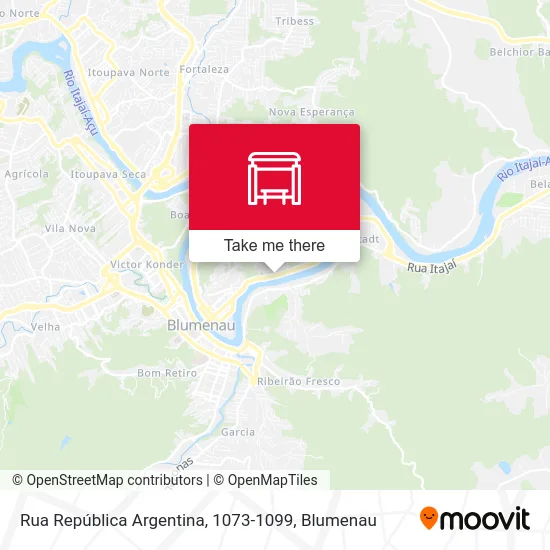 Rua República Argentina, 1073-1099 map