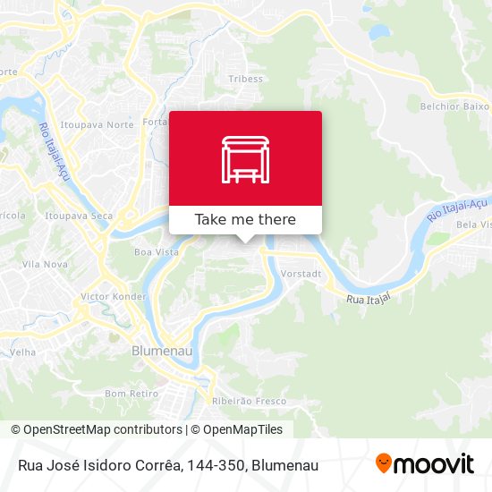 Rua José Isidoro Corrêa, 144-350 map