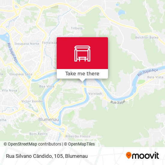 Rua Silvano Cândido, 105 map