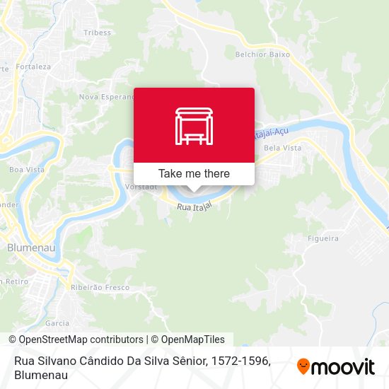 Rua Silvano Cândido Da Silva Sênior, 1572-1596 map