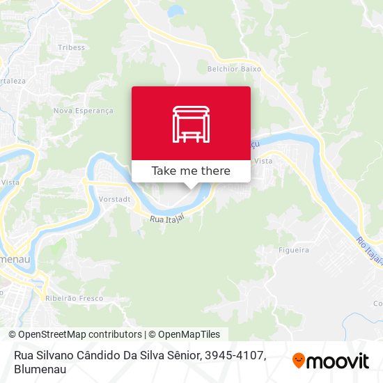 Mapa Rua Silvano Cândido Da Silva Sênior, 3945-4107