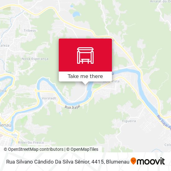 Rua Silvano Cândido Da Silva Sênior, 4415 map