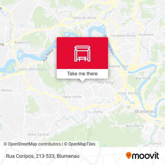 Rua Coripos, 213-533 map