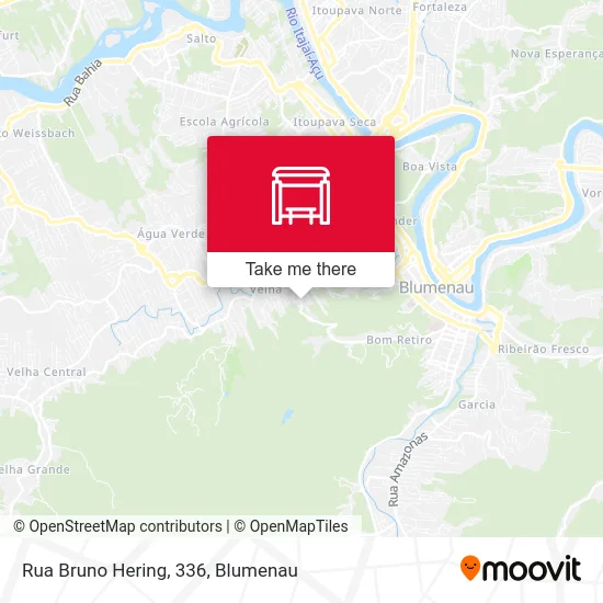 Rua Bruno Hering, 336 map