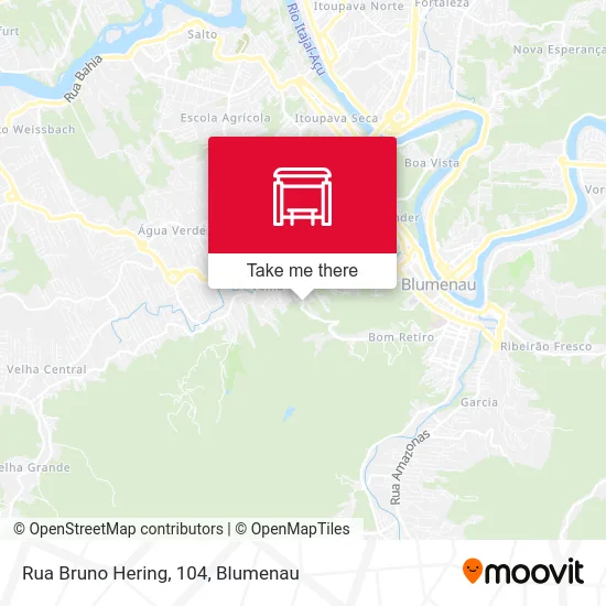 Rua Bruno Hering, 104 map