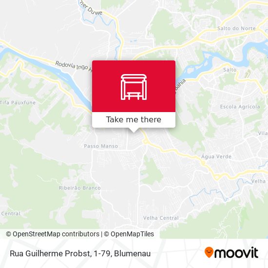 Rua Guilherme Probst, 1-79 map