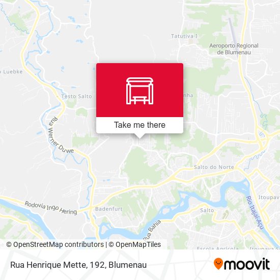 Rua Henrique Mette, 192 map