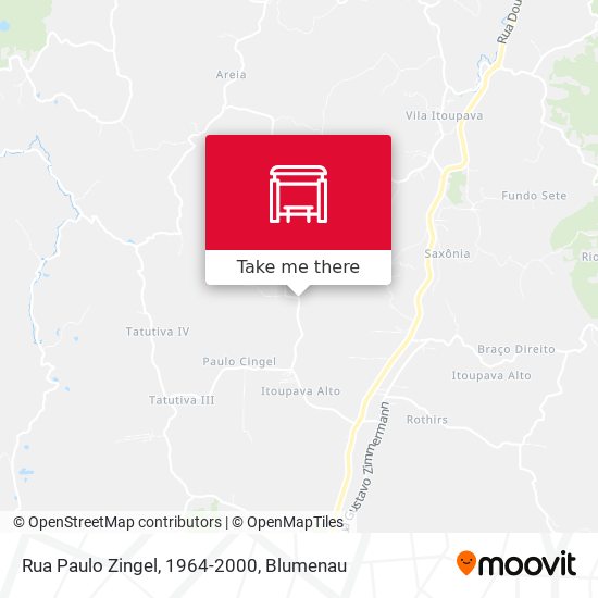 Rua Paulo Zingel, 1964-2000 map