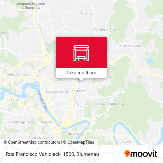 Rua Francisco Vahldieck, 1500 map