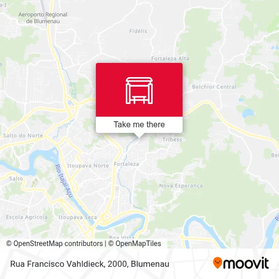 Rua Francisco Vahldieck, 2000 map