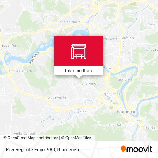 Rua Regente Feijó, 980 map