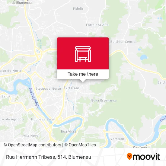 Rua Hermann Tribess, 514 map