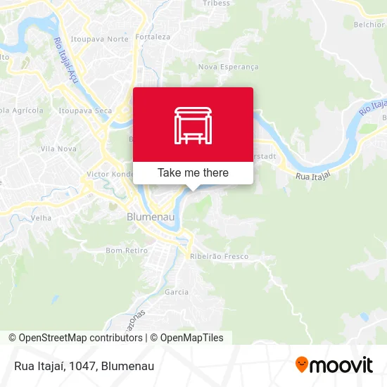 Rua Itajaí, 1047 map