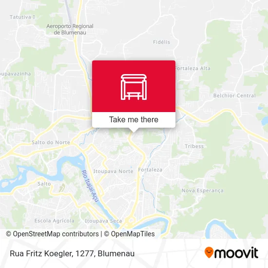 Rua Fritz Koegler, 1277 map