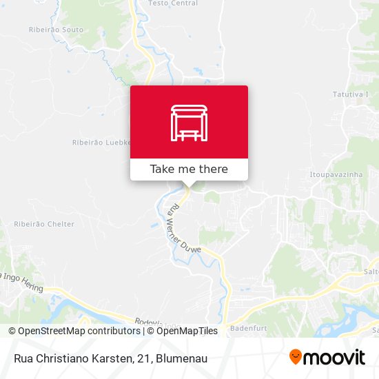 Rua Christiano Karsten, 21 map