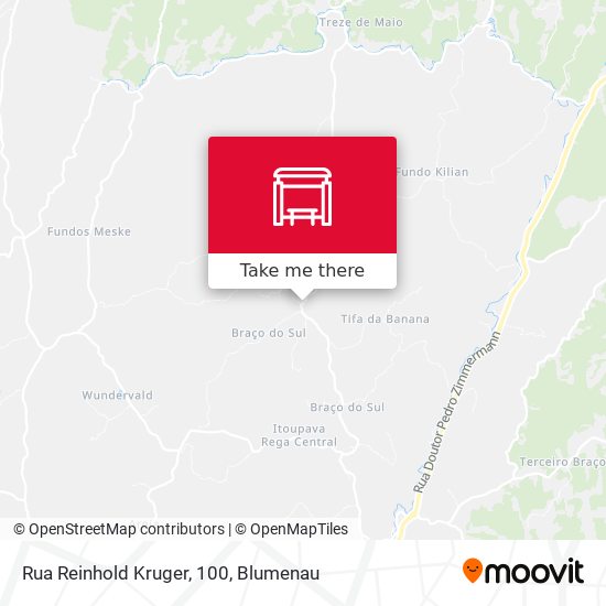 Rua Reinhold Kruger, 100 map